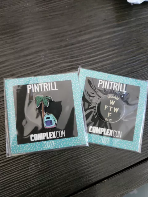 Pintrill Complexcon 2017 Exclusive Pin set of two