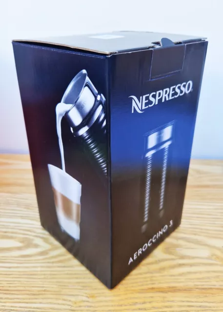 Nespresso Aeroccino 3 - Milk Frother (black) - NEW