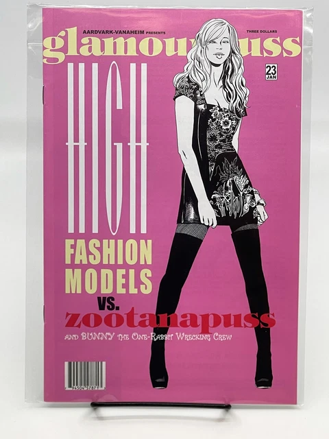 GLAMOURPUSS #23 COMICS Edition AARDVARK VANAHEIM, Dave Sim 2012 NM