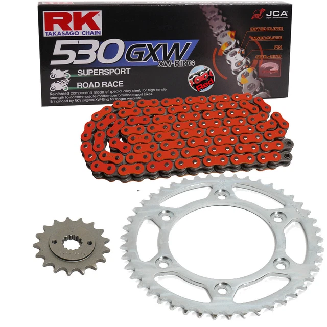 Kit Chaîne Moto DID 530/98 + Pignons Supersprox - Pour Kawasaki Z 250 C/LTD/G Ltd 1979-1984