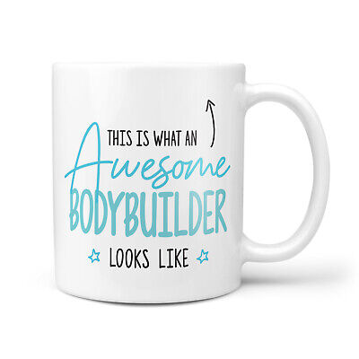 This Is What An Awesome BODYBUILDER Looks Like Gifts Workout Gym Fit Gift Mug