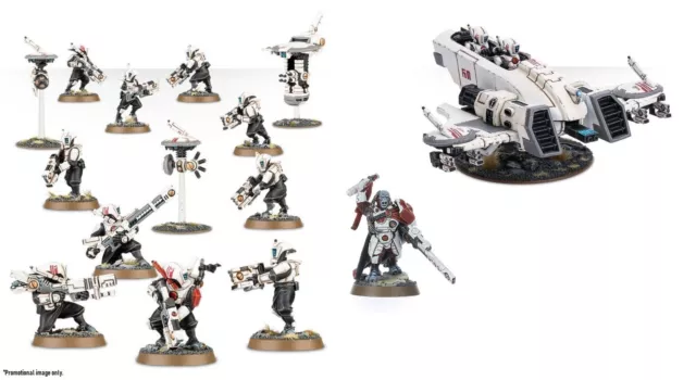 Start Collecting 40K Tau Empire ALT C. Warhammer 40,000. New.