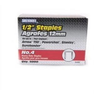 Staples, #4 resistente, 1/2 pollici, 5000 carati -44403