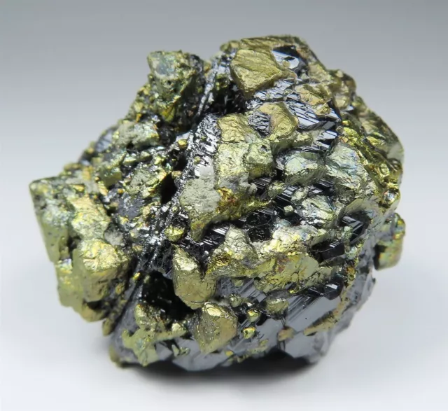 CHALCOPYRITE crystals on Sphalerite * Dal'negorsk, Russia