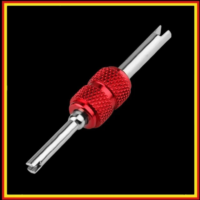 Valvole Presta Tubeless Per Bici In Lega Alluminio - Set 2 Pezzi Dorate - Foto 3