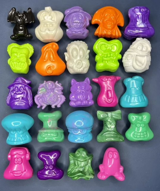 Mcdonald's Happy Meal Monster Crazy Bones Set Of 24: Gogos & Halloween 0938