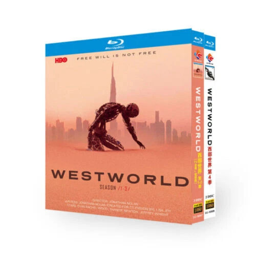 WESTWORLD STAFFEL 14 Bluray 5 Disc Comic Fertigstellung TVSerie Englisch Audio verpackt EUR