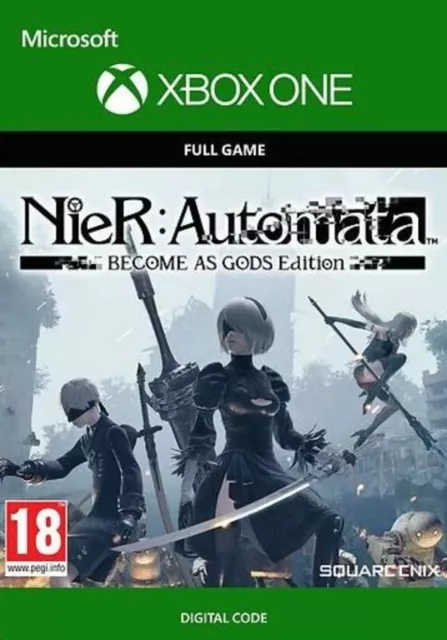 NieR Automata BECOME AS GODS Edition Xbox One Series X|S KEY VPN NO DISC