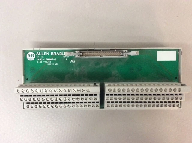 NUOVO ALLEN BRADLEY Interfaccia Modulo Modello 1492-IF20F-F24 EUR 156,23  PicClick IT