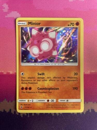 POKEMON CARD MINIOR Guardians Rising Holo Rare 77/145 Near Mint 1.95 - PicClick UK POKEMON CARD MINIOR Guardians Rising Holo Rare 77/145 Near Mint 1.95 - PicClick UK