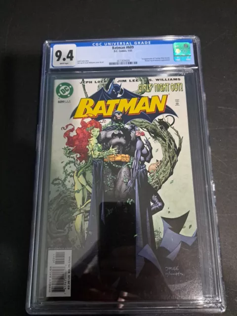 BATMAN #609 1st HUSH 2003 DC comics CGC 9.4