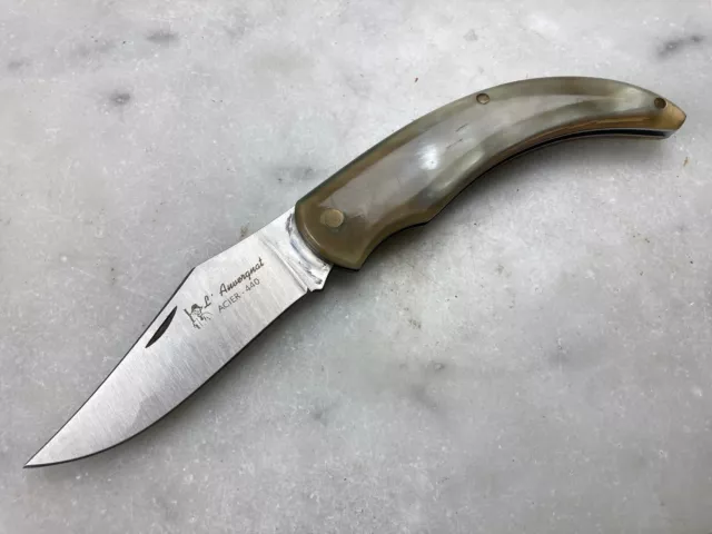 Ancien Couteau "L'auvergnat" Corne  French Knife
