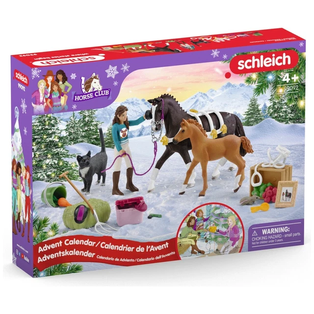 Calendrier De L'Avent Harry Potter Schleich 2024 - 24 Figurines, 37x9x29cm, Dès 6 Ans