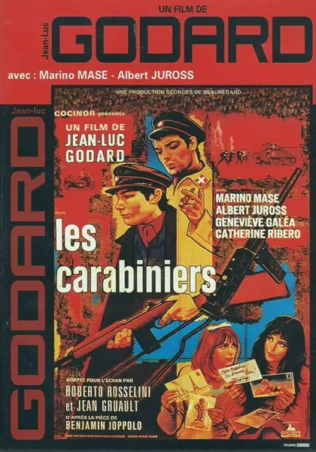 Dvd - Les Carabiniers / Jean-Luc Godard, Marino Mase, Albert Juross