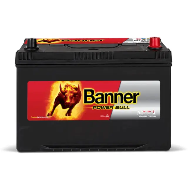 95Ah Autobatterie Banner Power Bull P9504 Asia 12V 740A ersetzt 100Ah JIS D31