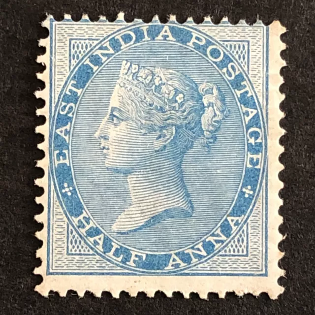 INDIA-1856 - 1/2a STAMP - HALF ANNA -QUEEN VICTORIA - Sg IN 38 - MINT