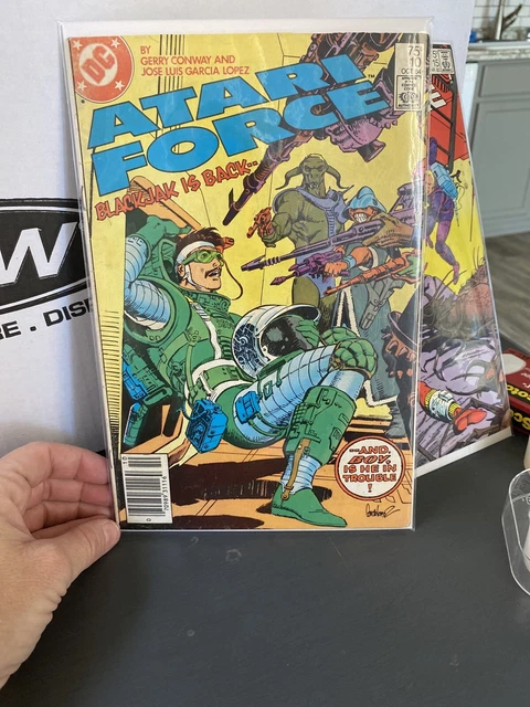 Atari Force #10 Blackjak is Back Gerry Conway 1984 Comic DC Comics F/F+