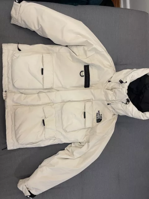 The North Face Down Jacket Men White Large