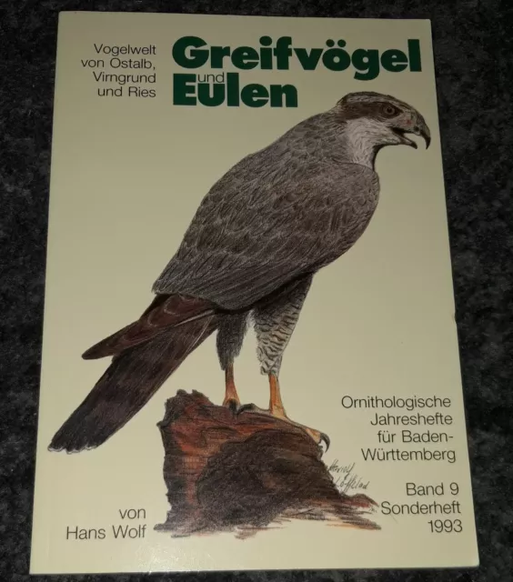 Buch Wolf Greifvögel Eulen Ostalb Ries Virngrund Vogelqelt Ornitologie