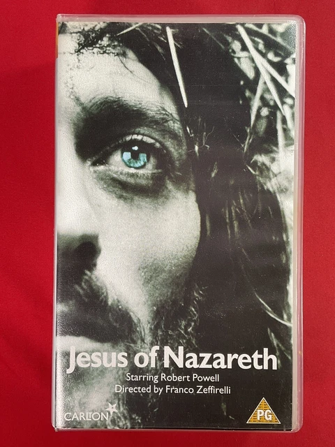 JESUS OF NAZARETH ~ VHS VIDEO TAPES (Double Tape) ~ Franco Zeffirelli ...