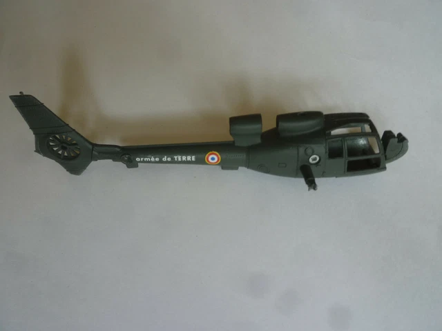 L'hélicoptère Français Alouette 3 Du Secours Aérien Miniature Par Verem Au 1 55e 1239