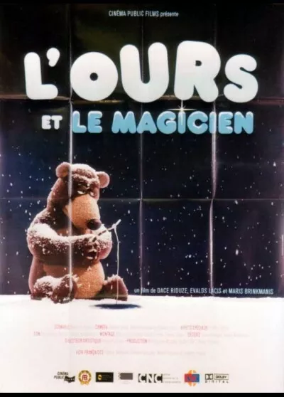 affiche du film OURS ET LE MAGICIEN (L') 120x160 cm