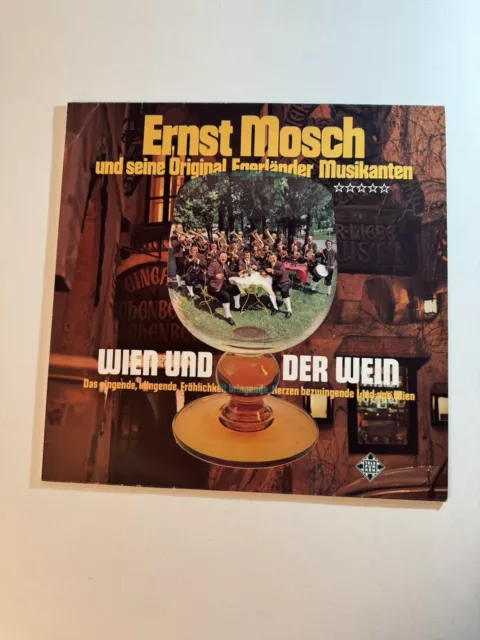 Ernst Mosch und seine Original Egerländer Musikanten (LP) Wien und der Wein