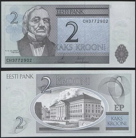 Estonia P 85 a - 2 Krooni 2006 - UNC