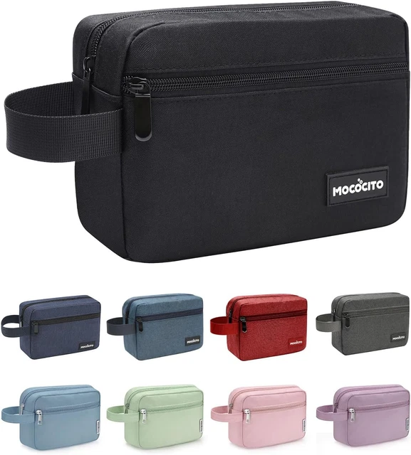 Borsa Da Toilette Da Viaggio Per Uomo WANDF - Resistente All'Acqua, Organizer, Nero - Foto 6