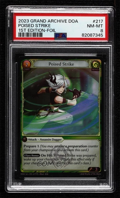 2023 GRAND ARCHIVE - Dawn of Ashes 1st Edition Foil Poised