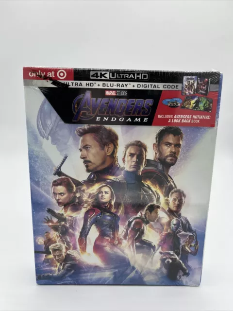 Avengers: Endgame 4K UHD + Blu Ray + Digital HD Target NEW SEALED SHIPS IN BOX!