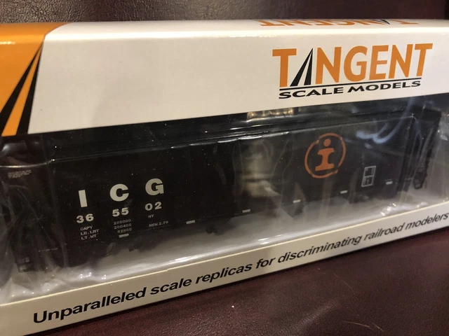 Tangent HO Illinois Central Gulf ICG ‘Centralia’ Coal Hopper 365502 2