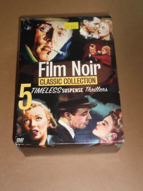 Film Noir Classic Collection Warner Brothers 2004 DVD Region 1 Box Set