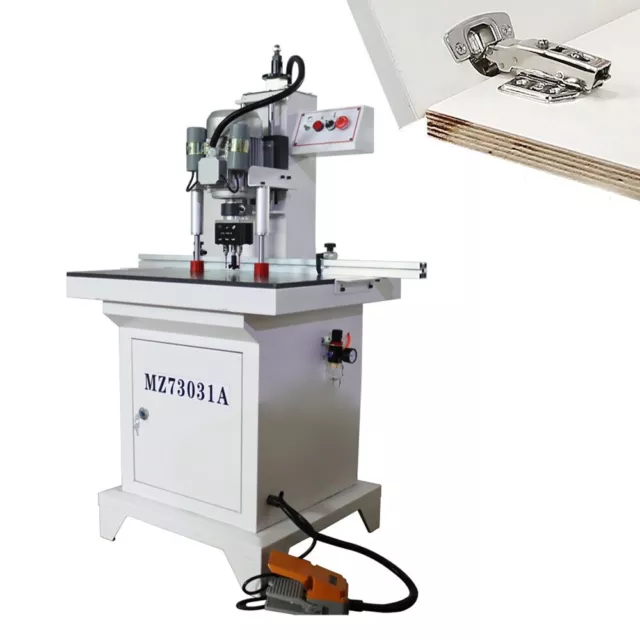Pneumatic Hinge Boring Machine Hole Driler Hinge Plate Drilling Machine 110V