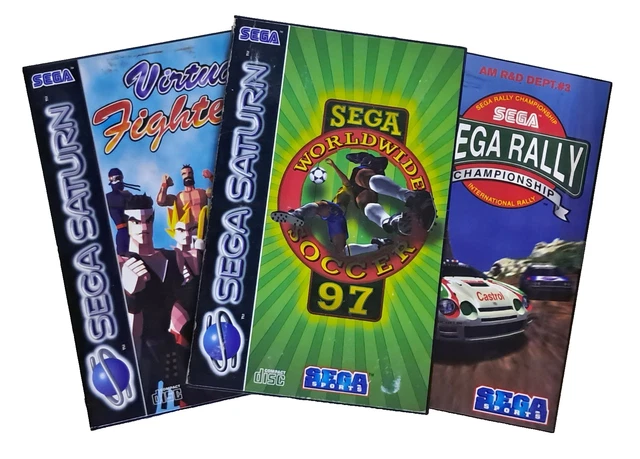 SEGA Worldwide Soccer 97 Sur Saturn – Complet, Boîte, Bon état, PAL