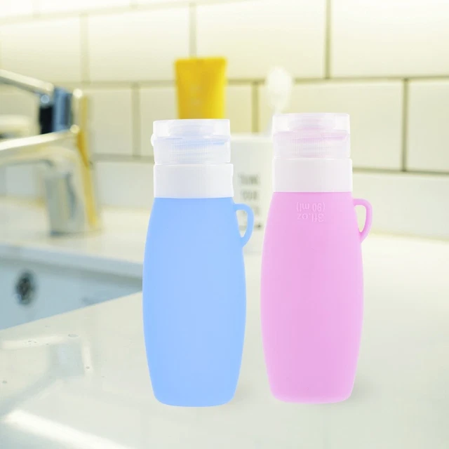 Lot De 3 Flacons Distributeurs De Voyage En Silicone En Forme D'animal