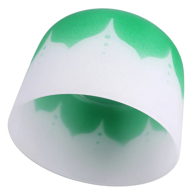 (Note Fa Vert)Bol Chantant En Cristal Large Application Couleur Motif De Fleurs