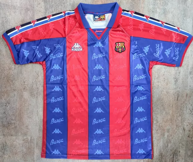 Camiseta Barcelona 1996-1997 Shirt Trikot Maillot Maglia