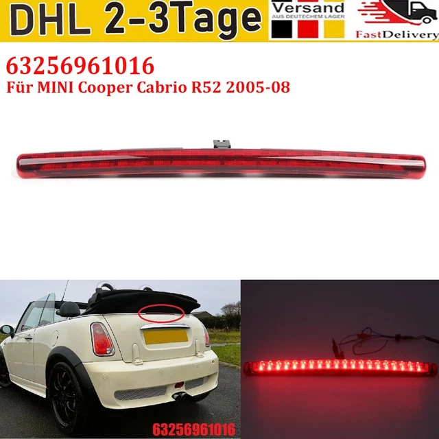 Drittes Bremslicht Für Mini Cooper R52 Cabrio 2005-2008 - Hohe Bremsleuchte