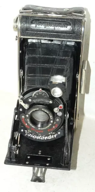 Voigtlander Bessa Vogtar 1.6.3 Appareil Photo Ancien Avec Son Etui  §136