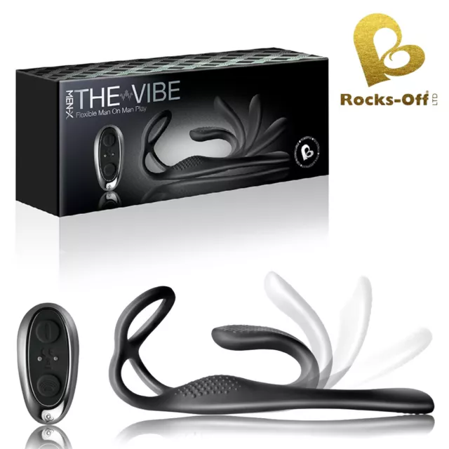 Rocks-Off The-Vibe P Spot Stimulator Prostate Massager Cock Ring Remote Control