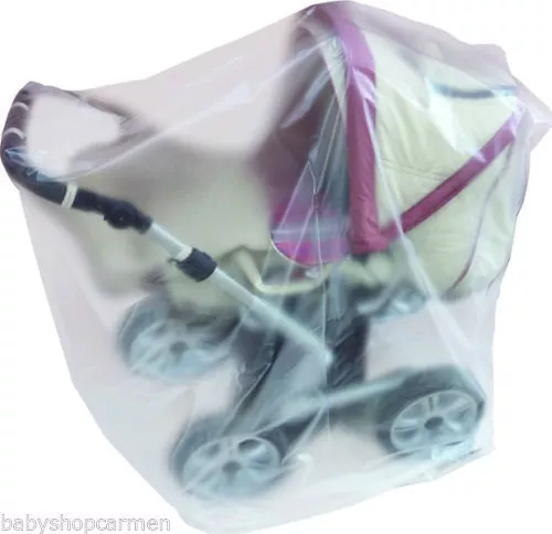 Staubhülle Staubschutzhülle Abdeckung Plane für Kinderwagen Zwillingskinderwagen