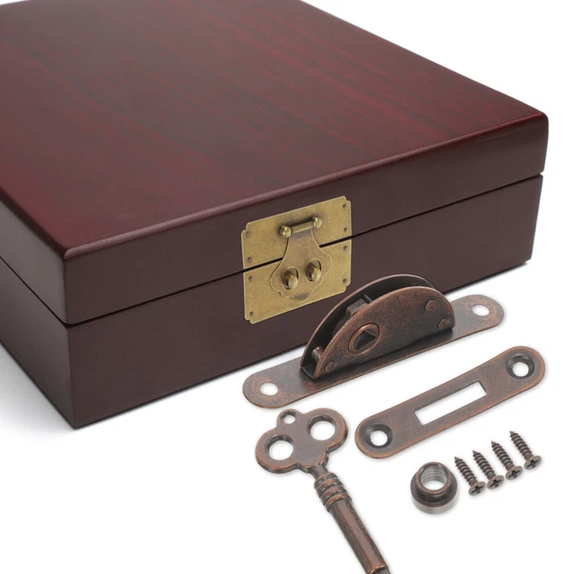 Serrature Per Armadietti E Cassetti - 3 Pezzi Con Chiave, Zincate, Per Ufficio, Casa, Archivio - Foto 6