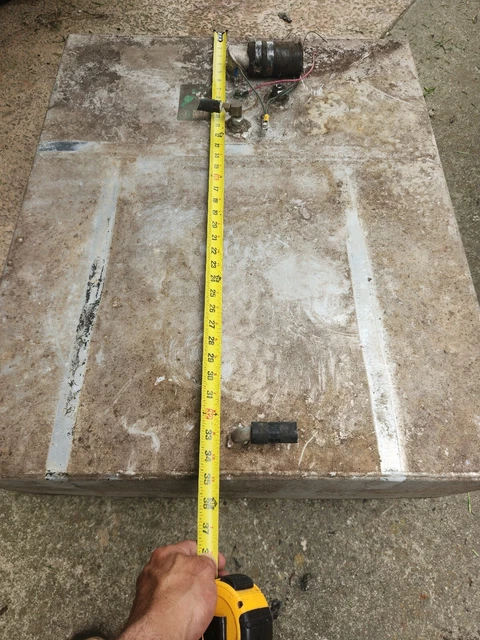 Aluminum  50 gallon fuel tank