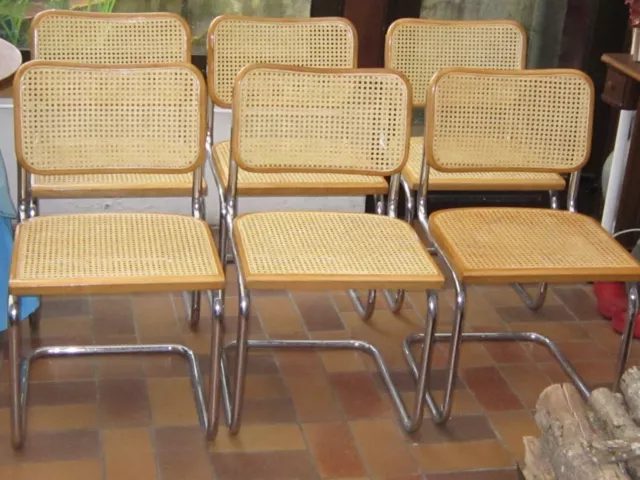 Chaises De Salle A Manger Marcel Breuer Dans Les Annees 1970 Vintage