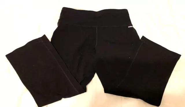 ATHLETIC WORKS DRIWORKS Womens Capri Legging Exercise Black Pants Size S 4  6 $14.99 - PicClick