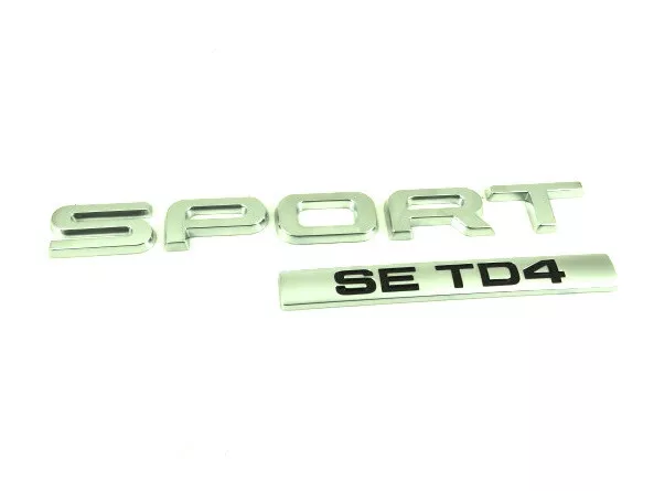 Véritable Neuf Land Rover Sport Se TD4 Badge Coffre Arrière Emblème De Discovery