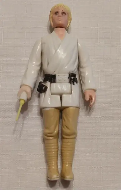 Figura vintage Star Wars Luke Skywalker contadino 1977 Hong Kong...