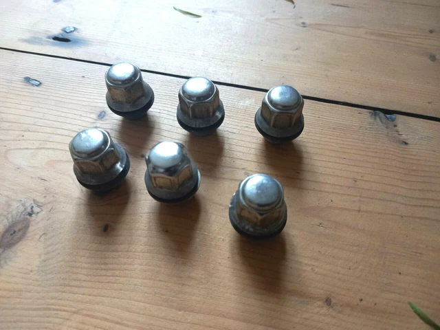 Set Of 4 Genuine BMW Mini Cooper R50 R52 R53 Alloy Wheel Nuts | M12 X 1.5 Thread
