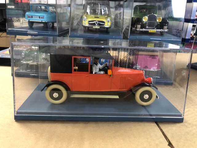 Voiture TINTIN 1/24 Collection Hachette N°25 LE TAXI ROUGE